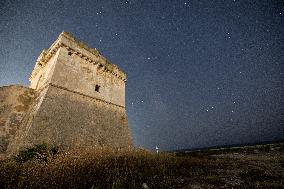 Milky Way In Torre Squillace, Italy