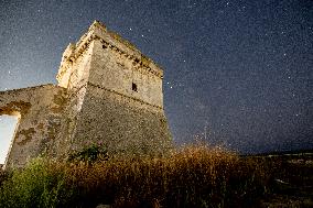 Milky Way In Torre Squillace, Italy