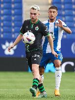 RCD Espanyol v Racing De Santander - Segunda Division