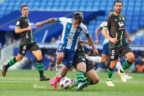 RCD Espanyol v Racing De Santander - Segunda Division