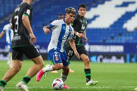 RCD Espanyol v Racing De Santander - Segunda Division