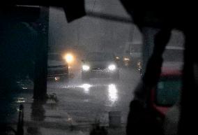 Heavy Rains Are Recorded In Mexico City Due To Tropical Cyclone Hilary