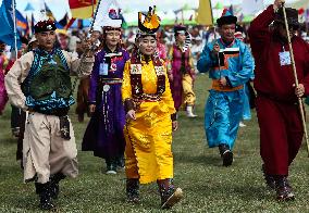 MONGOLIA-ULAN BATOR-NOMADIC CULTURE-FESTIVAL