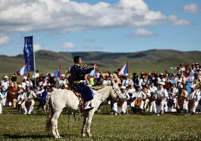 MONGOLIA-ULAN BATOR-NOMADIC CULTURE-FESTIVAL