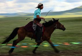 MONGOLIA-ULAN BATOR-NOMADIC CULTURE-FESTIVAL