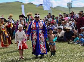 MONGOLIA-ULAN BATOR-NOMADIC CULTURE-FESTIVAL