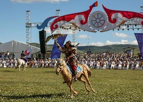 MONGOLIA-ULAN BATOR-NOMADIC CULTURE-FESTIVAL