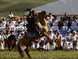 MONGOLIA-ULAN BATOR-NOMADIC CULTURE-FESTIVAL