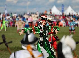 MONGOLIA-ULAN BATOR-NOMADIC CULTURE-FESTIVAL