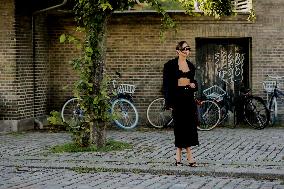 Street style during Copenhagen Fashion Week - Denmark