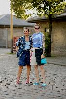 Street style during Copenhagen Fashion Week - Denmark