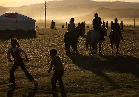 MONGOLIA-ULAN BATOR-NOMADIC CULTURE-FESTIVAL