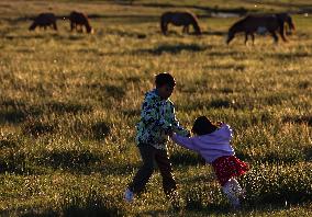 MONGOLIA-ULAN BATOR-NOMADIC CULTURE-FESTIVAL