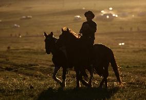 MONGOLIA-ULAN BATOR-NOMADIC CULTURE-FESTIVAL