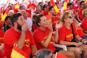 Fans watch Spain victory Women World Cup against England - Spain