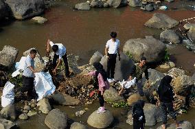 River Pollution Control Efforts In Indonesia