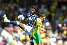 Norwich City v Millwall - Sky Bet Championship