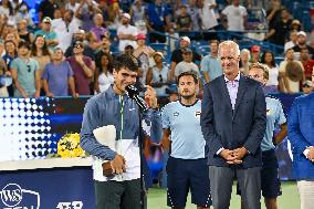 Western & Southern Open Men's Finals: Djokovic Vs. Alcaraz