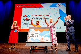 Princess Laurentien Opens A Conference - Rotterdam