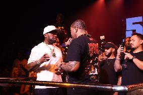50 Cent, Flo Rida and Busta Rhymes at LIV - Miami