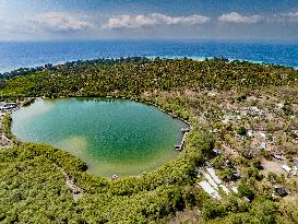 Illustration of Gili Trawangan Island - Indonesia