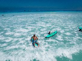 Illustration of Gili Trawangan Island - Indonesia