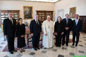 Pope Francis Receives US Army General Mark A. Milley - Vatican