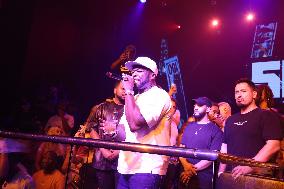 50 Cent, Flo Rida and Busta Rhymes at LIV - Miami
