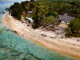 Illustration of Gili Trawangan Island - Indonesia