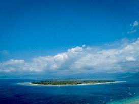 Illustration of Gili Trawangan Island - Indonesia