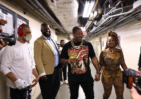 50 Cent, Flo Rida and Busta Rhymes at LIV - Miami