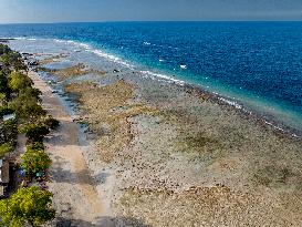 Illustration of Gili Trawangan Island - Indonesia