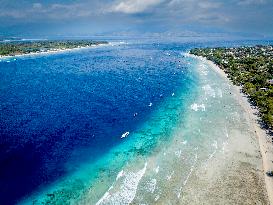 Illustration of Gili Trawangan Island - Indonesia