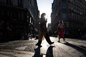 Grands Boulevards area during Summer - Paris