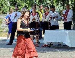 Awards ceremony of Taras Shevchenko National Prize in Borodianka