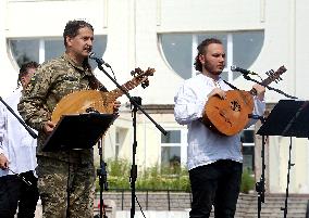 Awards ceremony of Taras Shevchenko National Prize in Borodianka