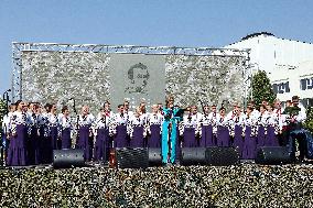 Awards ceremony of Taras Shevchenko National Prize in Borodianka