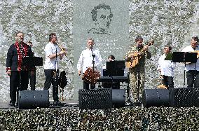 Awards ceremony of Taras Shevchenko National Prize in Borodianka