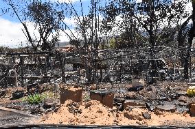 U.S.-HAWAII-MAUI ISLAND-LAHAINA-WILDFIRES-AFTERMATH