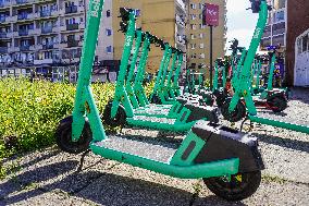 Electric Scooters Parking Problem In Gdansk