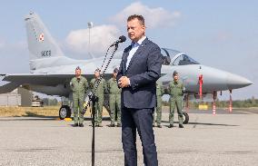 Presentation Of The Polish Air Force's New Combat Planes