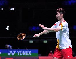 (SP)DENMARK-COPENHAGEN-BADMINTON-WORLD CHAMPIONSHIPS-MEN'S SINGLES