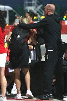 Spanish National Team Players Arrive To Spain