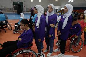 Final Basketball Tournament For The Injured - Gaza