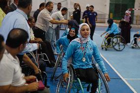Final Basketball Tournament For The Injured - Gaza