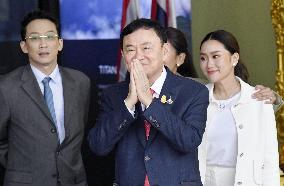 Ousted ex-PM Thaksin Shinawatra returns to Thailand