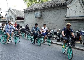 CHINA-BEIJING-INT'L STUDENTS-CYCLING (CN)