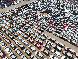 Vehicles Shipment Export Growth in China