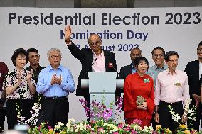 SINGAPORE-PRESIDENTIAL ELECTION-CANDIDATES-NOMINATION DAY