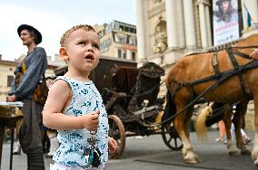 Dovbush film promotion event in Lviv